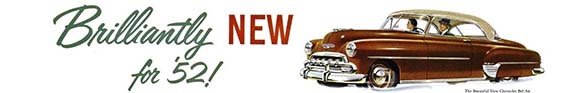 Billiantly New for '52 Logo